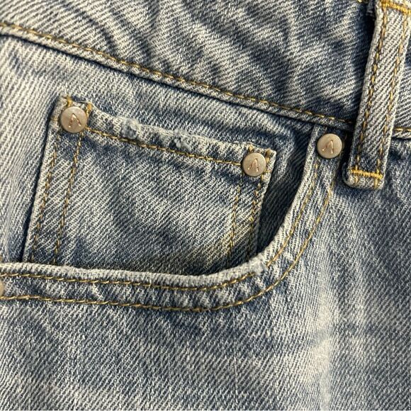 And Now This Macy’s The Mini Wide High Rise Relaxed Fit Cropped Jeans Size 25 - Picture 4 of 14